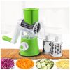 Manual Vegetable Cutter Slicer Multifunctional Round Slicer Gadget Multifunction Kitchen Gadget Food Processor Blender Cutter( Random Color )