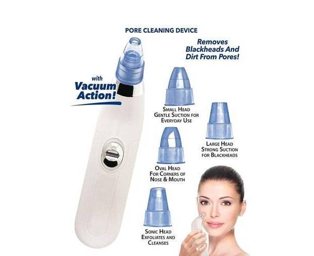 Blackhead Removal Machine-derma Suction4 In 1 Black Head Remover Machine-acne Pimple Pore Cleaner Vacuum Suction Tool