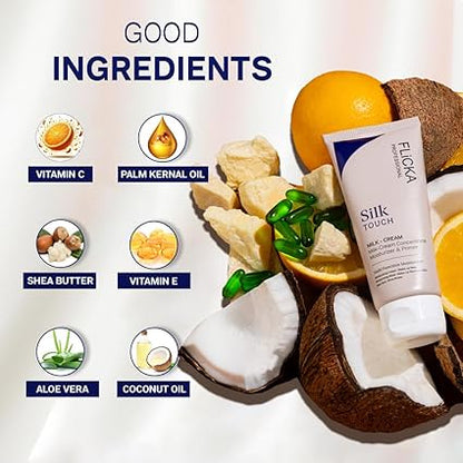 Flicka Silk Touch 3 in 1 (Moisturizer + Primer + Sunscreen) Buy one Get One Free