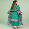 3 Pcs Women's Unstitched Lawn Printed Suit