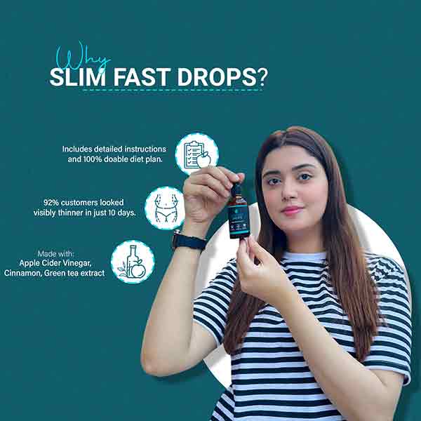 Slim Fast Drops Best Dietary Supplement for Weight Loss