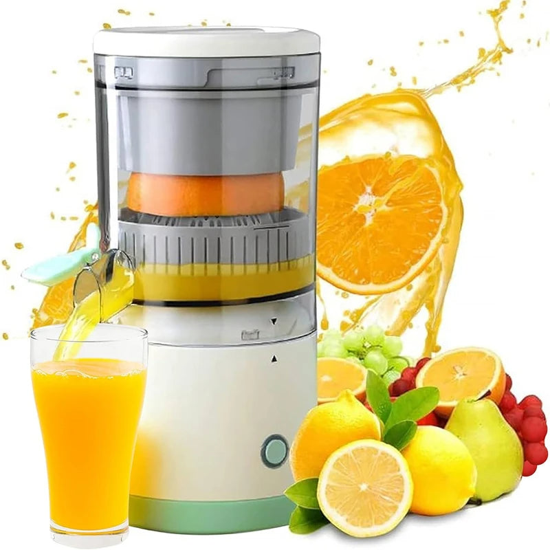 Portable Electric Citrus Juicer Hands-free Rechargeable Orange Lemon Grapefruit Juicer Easy To Clean Juicer Machine | Orange, Lemon Juicer And Squeezer | Juice Extractor | Juice Blender