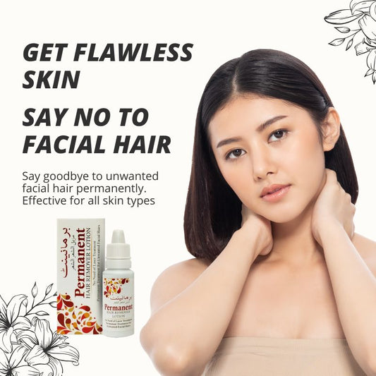 Unwanted Facial Hair Treatment Serum