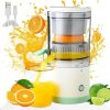 Portable Electric Citrus Juicer Hands-free Rechargeable Orange Lemon Grapefruit Juicer Easy To Clean Juicer Machine | Orange, Lemon Juicer And Squeezer | Juice Extractor | Juice Blender