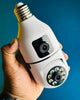 2mp Wireless Wifi Light Bulb Security Camera, 360 Degrees Camera Home Security Camera, Indoor/outdoor